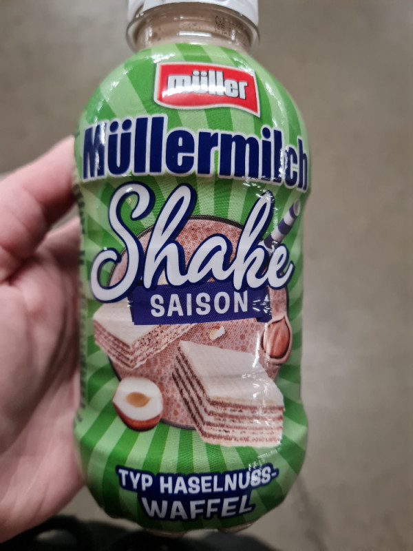 Müllermilch Shake Saison, Typ Haselnuss-Waffel von Vanessa22422 | Hochgeladen von: Vanessa22422