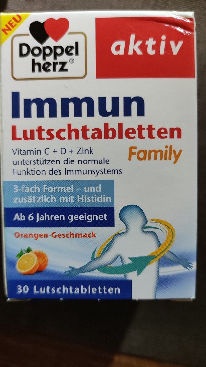 Immun Lutsch Tabletten, Orange von DanVor | Hochgeladen von: DanVor