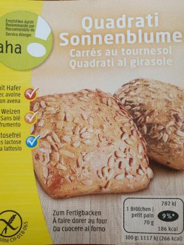 aha! Quadrati Sonnenblume, glutenfreies Brötchen von aleyna.kbl | Hochgeladen von: aleyna.kbl