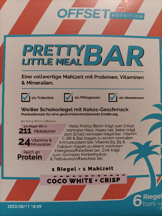 PRETTY LITTLE MEAL BAR, COCO WHITE+ CRISP von br82 | Hochgeladen von: br82
