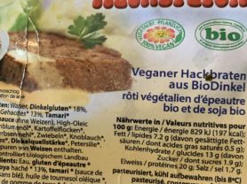 Dinki Hackbraten Soyana, Braten | Hochgeladen von: dahnabraun