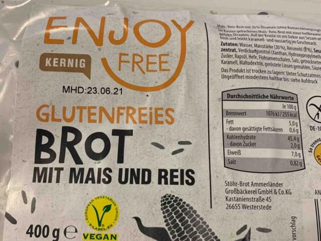 glutenfreies Brot mit Mais  und Reis von emmamartens | Hochgeladen von: emmamartens