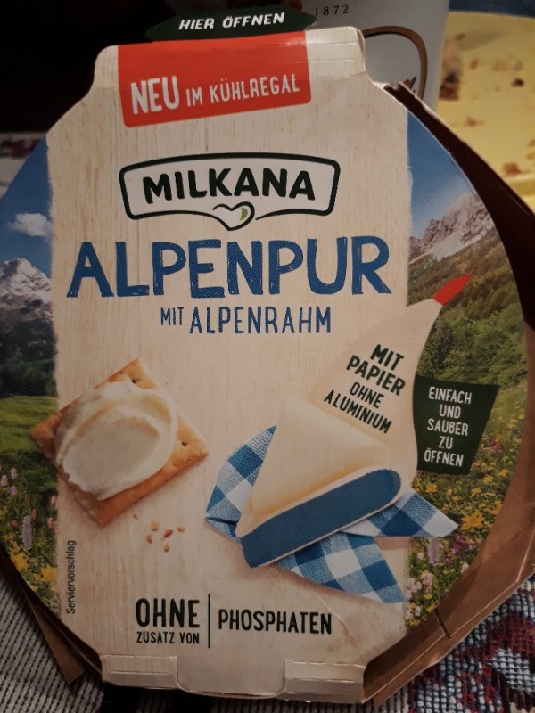 Alpenpur  Milkana, Alpenrahm von Netty69 | Hochgeladen von: Netty69