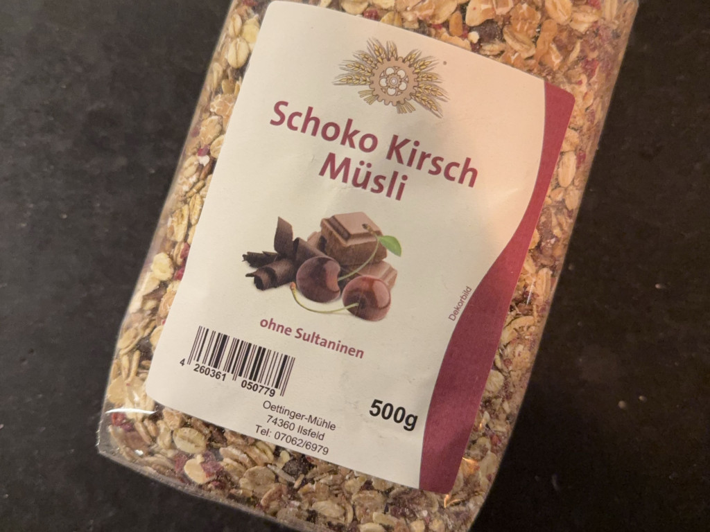 Schoko Kirsch Müsli, ohne Sultaninen von mike76 | Hochgeladen von: mike76