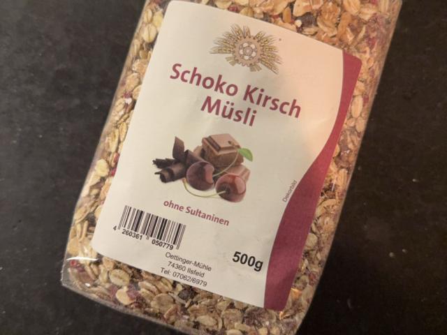 Schoko Kirsch Müsli, ohne Sultaninen von mike76 | Hochgeladen von: mike76