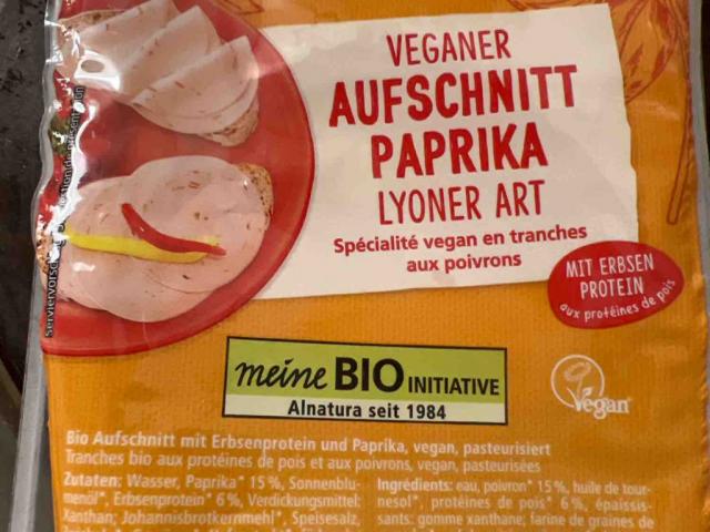 Veganer Aufschnitt, Lyoner Arr von Bloh | Hochgeladen von: Bloh