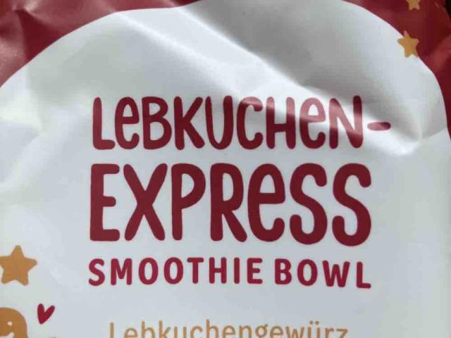 lLebkuchen-Express Smoothie Bowl, Lebkuchengewürz Mandel von qqs | Hochgeladen von: qqsommerfddb