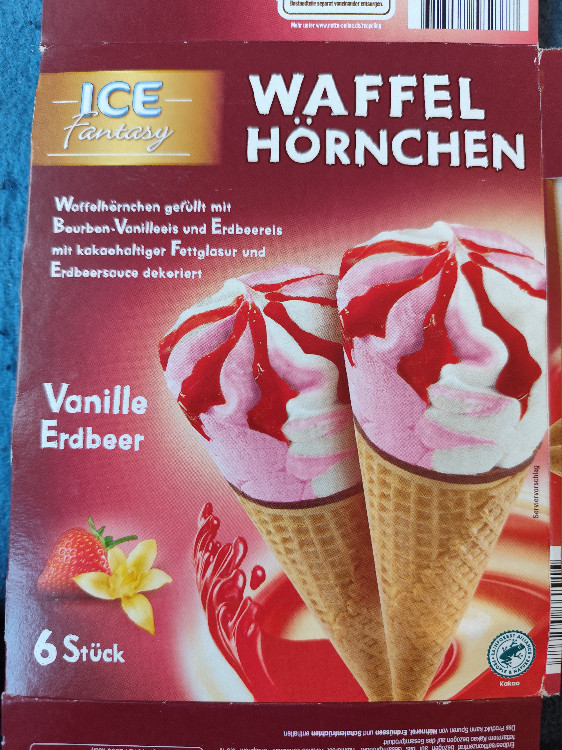 ICE Fantasy Waffel Hörnchen Vanille - Erdbeer von sue435 | Hochgeladen von: sue435