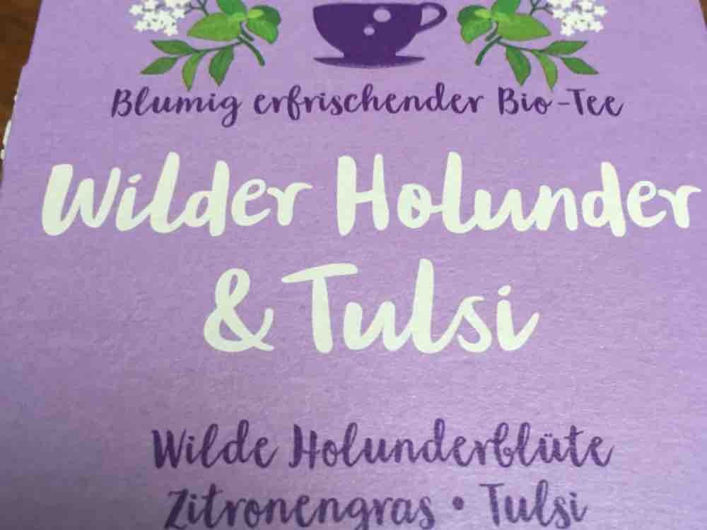 Wilder Holunder &Tulsi, Bio Tee von FraukeG | Hochgeladen von: FraukeG