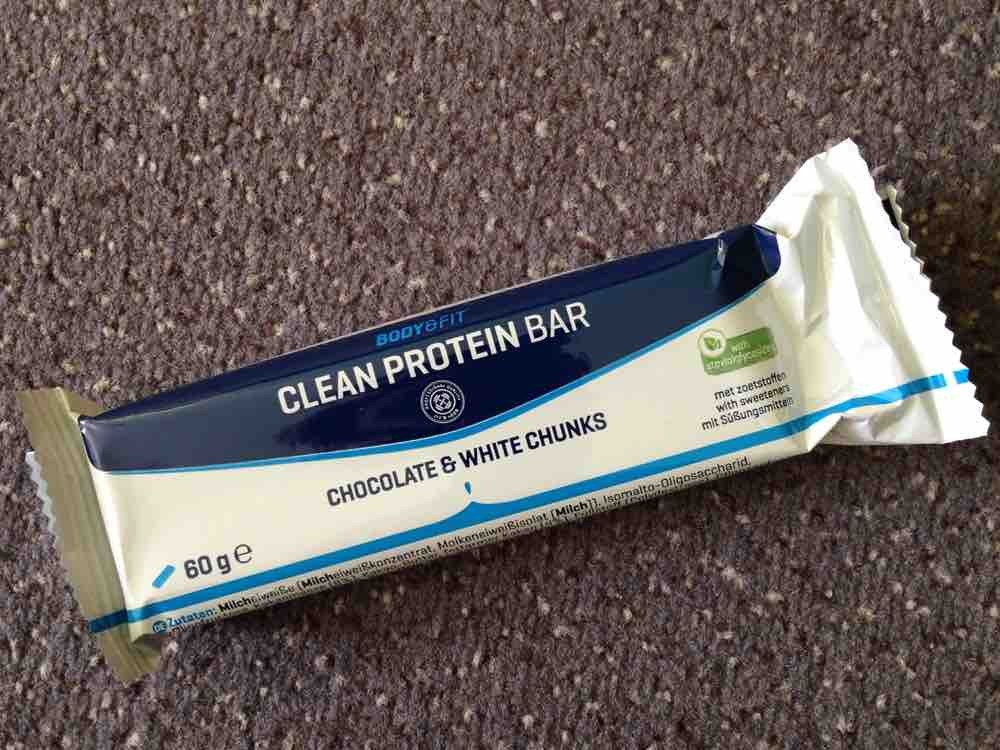 Clean Protein Bar, Chocolate & White Chunks von Eva Schokola | Hochgeladen von: Eva Schokolade