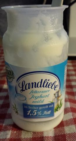 Naturjoghurt 1,5% (Landliebe), natur | Uploaded by: Maqualady