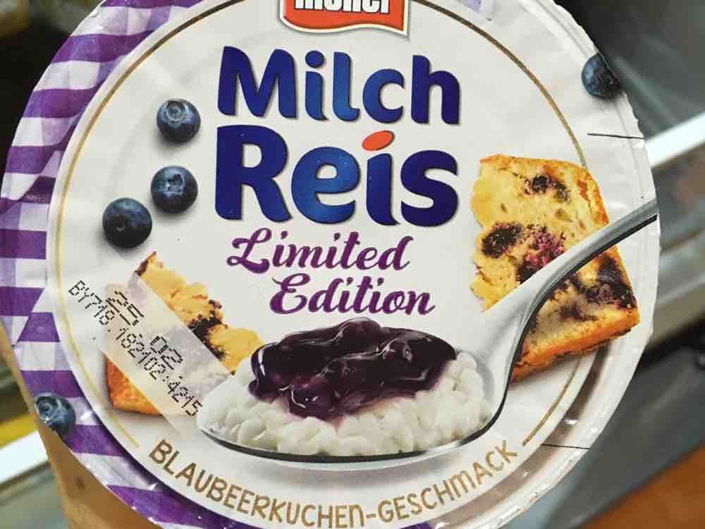 Müller Milchreis , Blaubeerkuchen-Geschmack von alexandra.haberm | Hochgeladen von: alexandra.habermeier