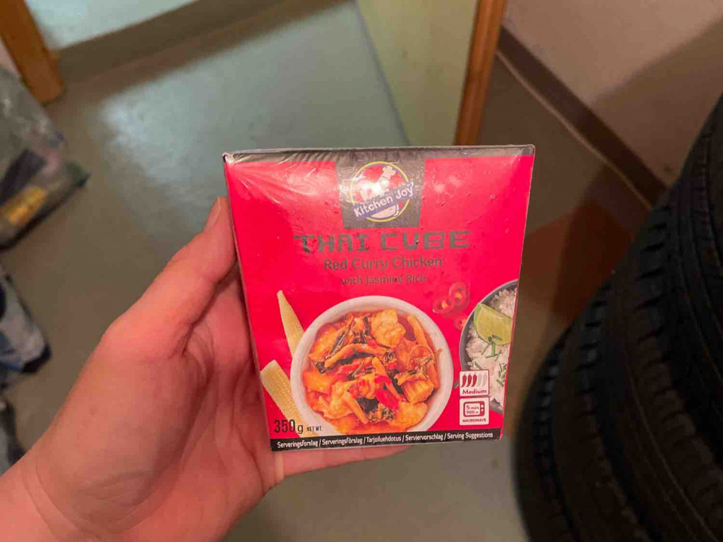 Thai Cube Red Curry Chicken & Jasminreis von harvev | Hochgeladen von: harvev