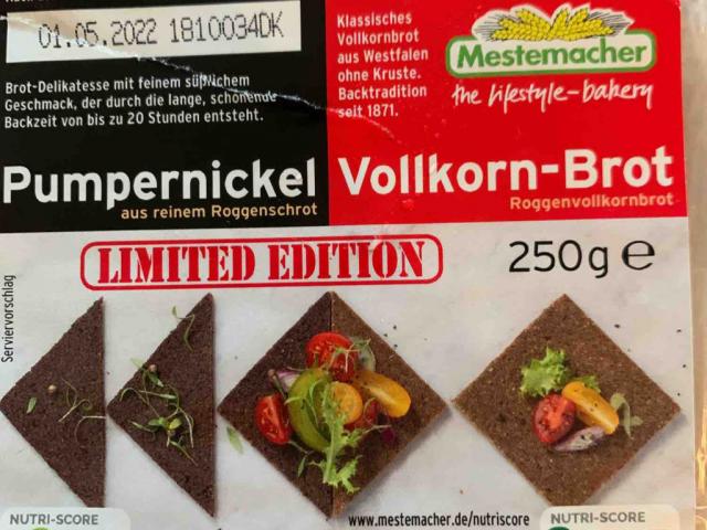 Pumpernickel Vollkornbrot, Limited edition von bingo1907 | Hochgeladen von: bingo1907