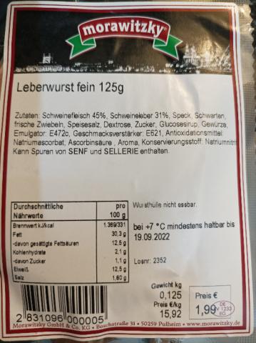 Leberwurst von Wunschfrosch | Hochgeladen von: Wunschfrosch