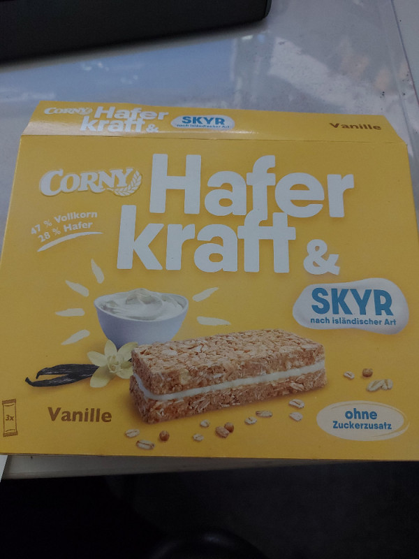 Corny  Hafer Kraft & Skyr, Vanille von stoefchen | Hochgeladen von: stoefchen