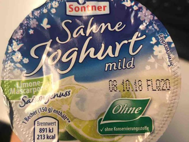 Sahne Joghurt, Limone-Mascarpone von kinara | Hochgeladen von: kinara
