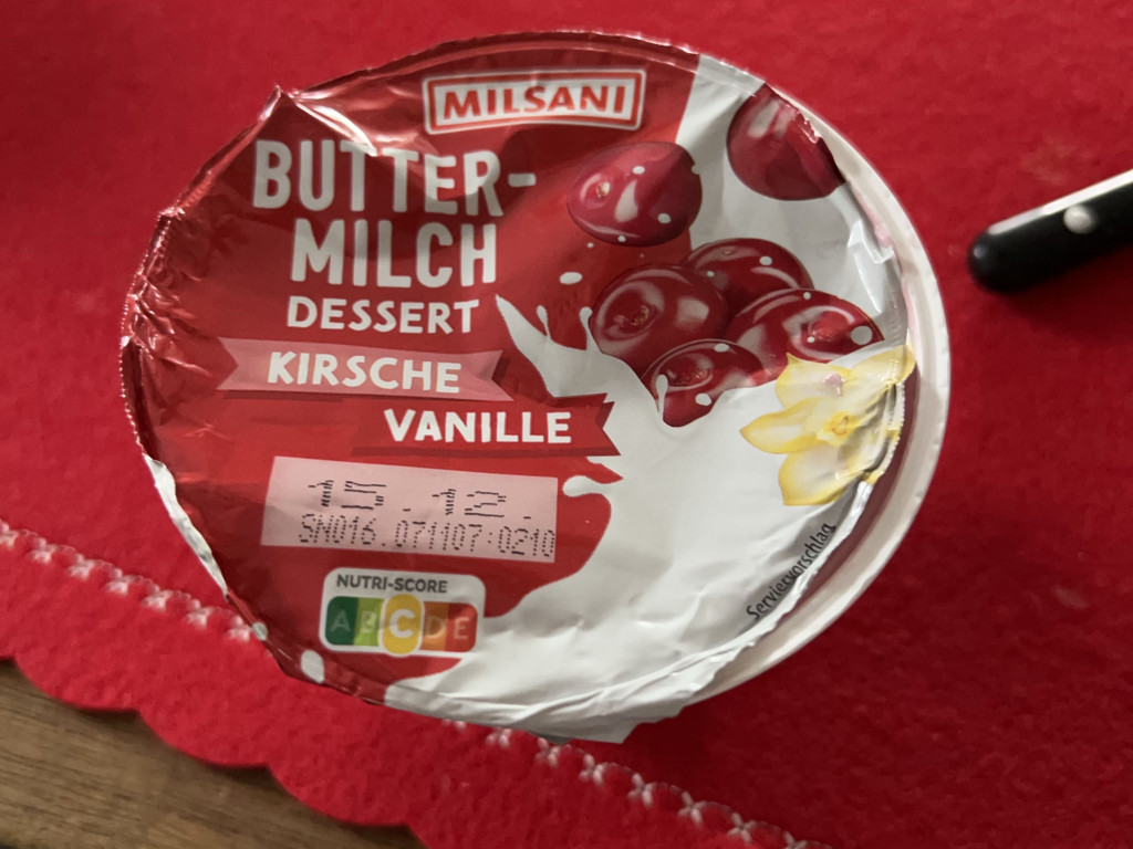 Milsani Buttermilch Dessert, Kirsche Vanille von tussideluxe | Hochgeladen von: tussideluxe