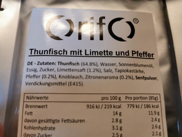 Thunfisch mit Limette und Pfeffer, Orifo by cannabold | Uploaded by: cannabold