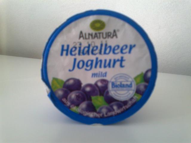 Heidelbeer Joghurt mild (Alnatura), Heidelbeere | Hochgeladen von: sil1981