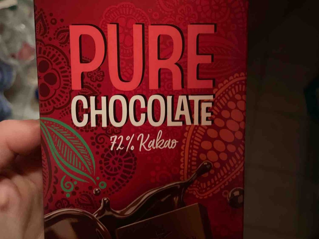 Pure Chocolate Edelbitter Schokolade, 72% von dinomarie | Hochgeladen von: dinomarie