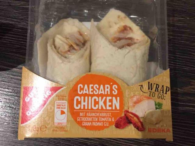 wrap Caesar chicken, mit Hähnchenbrust, getrockneten Tomaten  vo | Hochgeladen von: EvilG