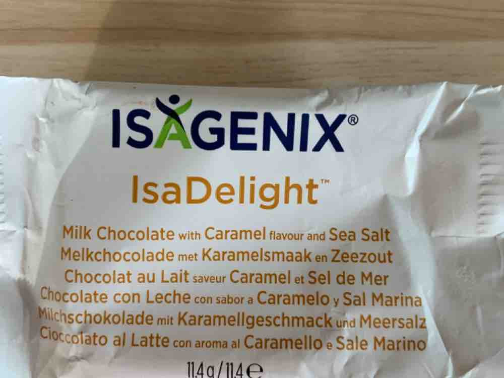 isagenix  IsaDelight, milk chocolate with caramel flavor and sea | Hochgeladen von: holaaa