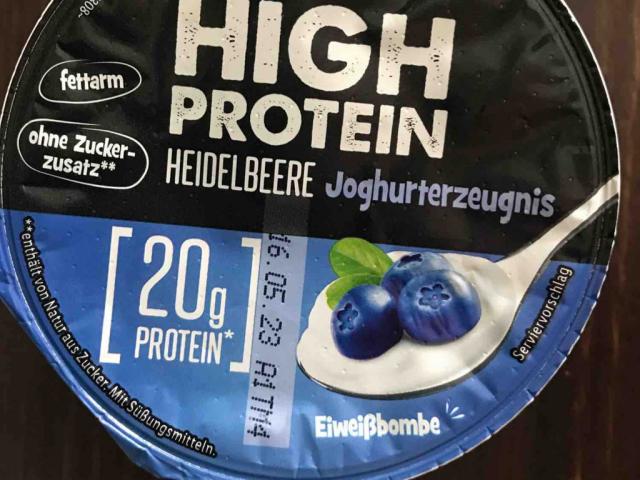 High Protein Joghurt , Blaubeere von srenner | Hochgeladen von: srenner