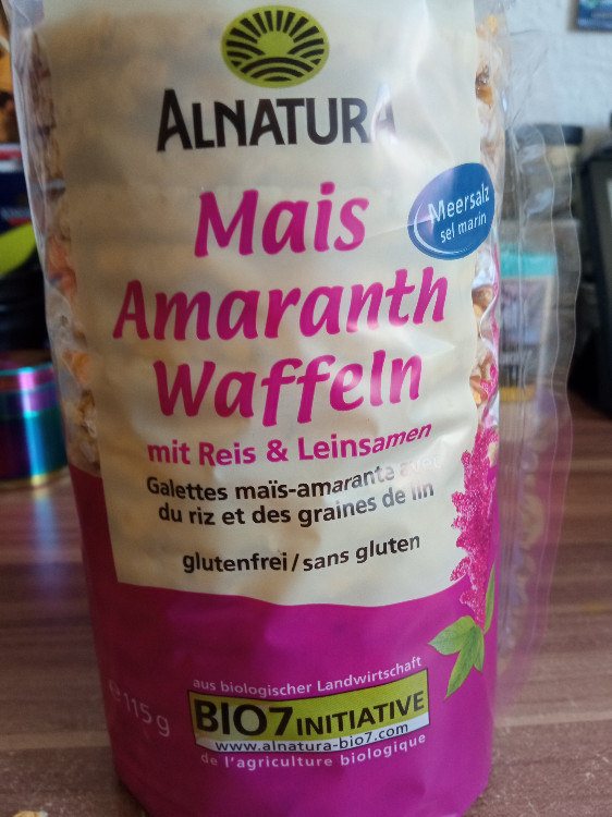 Alnatura, Mais Amaranth Waffeln, Reis Und Leinsamen Kalorien - Neue ...