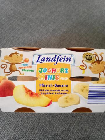 Joghurt  Minis mild  Pfirsich Banane von Valdora | Hochgeladen von: Valdora