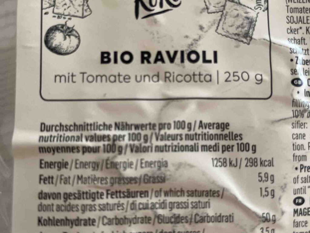 Bio Ravioli (Tomate und Ricotta) von Hatchet | Hochgeladen von: Hatchet