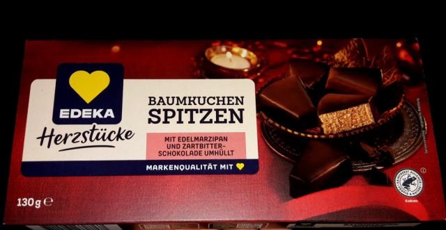 Herzstücke Baumkuchenspitzen Zartbitter | Hochgeladen von: Siope