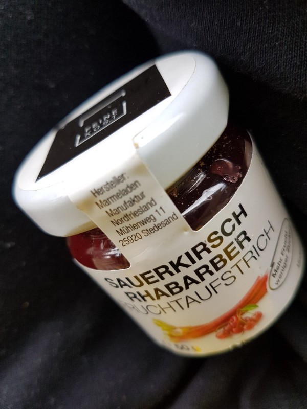 Fruchtaufstrich, Sauerkirsch-Rhabarbar von xantener | Hochgeladen von: xantener Fruchtaufstrich, Sauerkirsch-Rhabarbar von xantener | Hochgeladen von: xantener