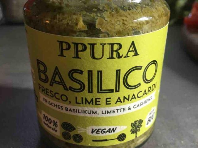 Basilico Pesto, frisches Basilikum, Limetten & Cashews von HannahCharlotte | Hochgeladen von: HannahCharlotte