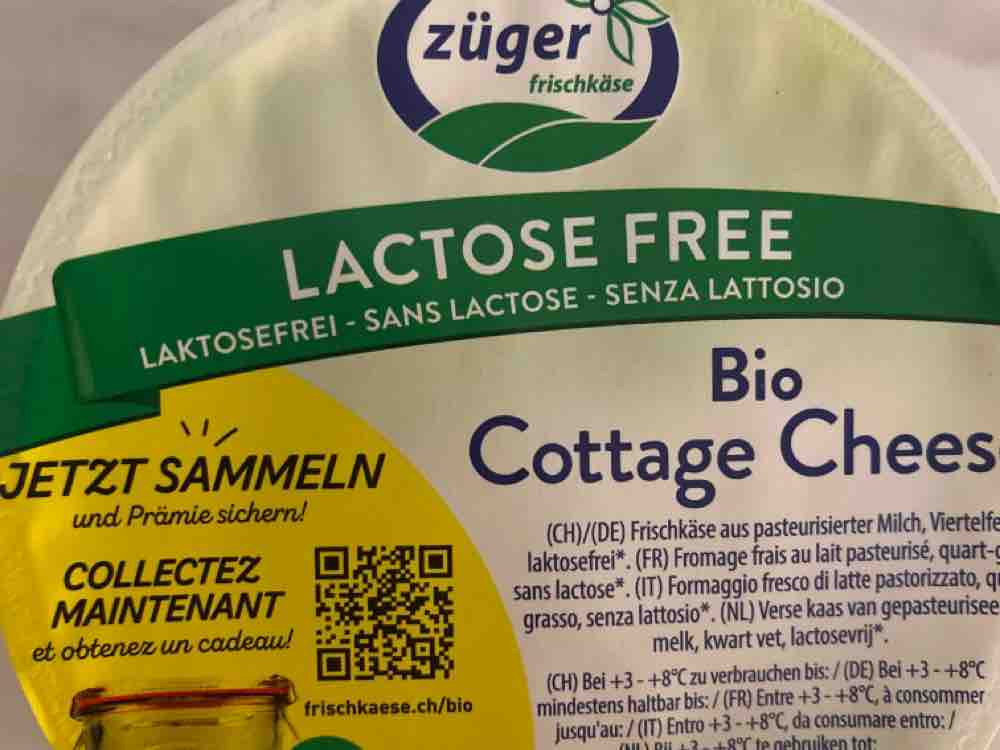 Züger, Bio Cottage Cheese, Lactose free Kalorien Neue Produkte Fddb