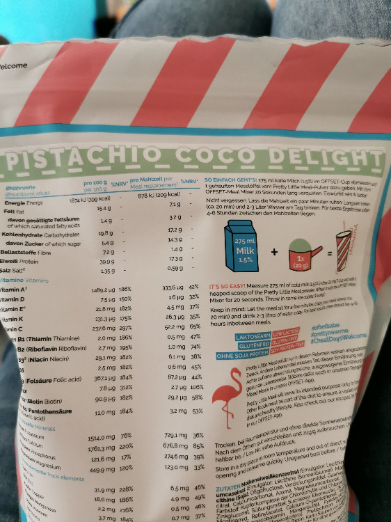 PLM Pistachio Coco Delight, Mit Milch 1,5% von Ja!Nina | Hochgeladen von: Ja!Nina