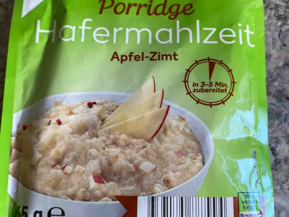 Porridge Hafermahlzeit Apfel-Zimt Kaufland, wasser von lafeea | Hochgeladen von: lafeea