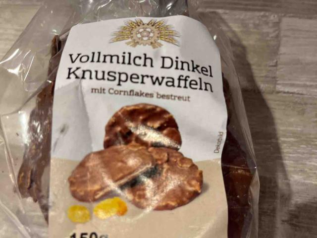 Vollmilch Dinkel Knusperwaffeln von SilkeAmira1 | Hochgeladen von: SilkeAmira1