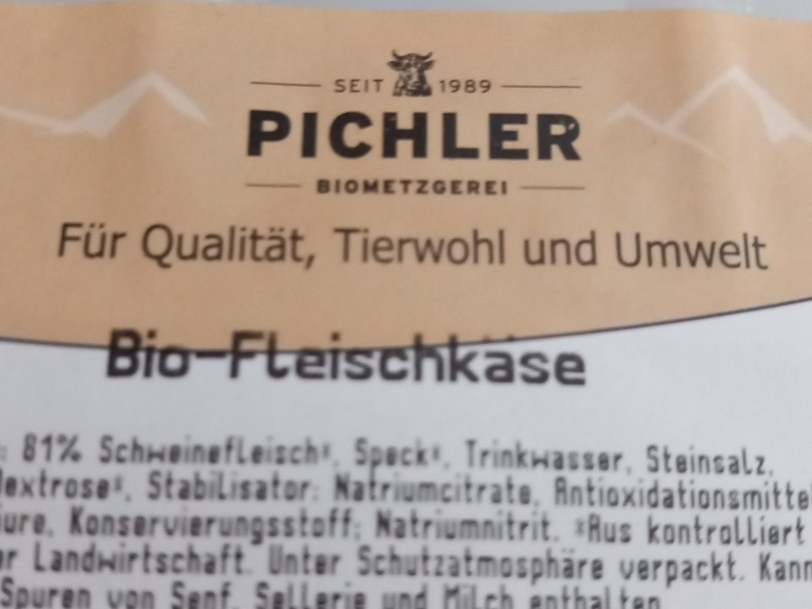Pichler bio Fleischkäse von RosaRot29102019 | Hochgeladen von: RosaRot29102019 Pichler bio Fleischkäse von RosaRot29102019 | Hochgeladen von: RosaRot29102019