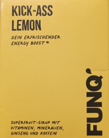 FUNQ Kiss-Ass Lemon, Superfruit-Sirup von eve369 | Hochgeladen von: eve369