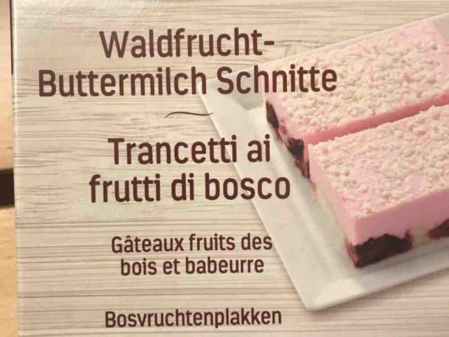 Waldfrucht-Buttermilch-Schnitte. Eismann von kikireki | Hochgeladen von: kikireki