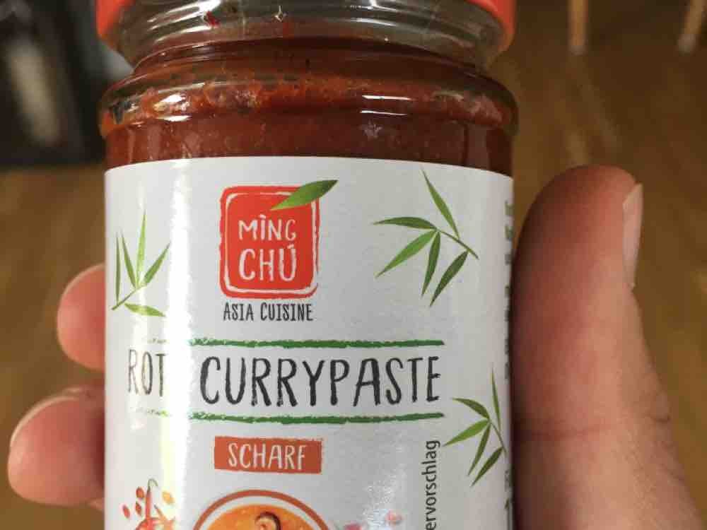 Ming Chu, Rote Currypaste, scharf Kalorien - Neue Produkte - Fddb