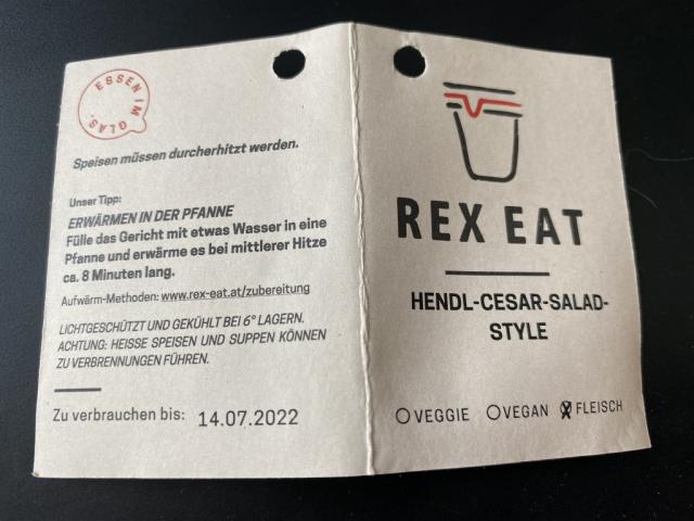 Rex Eat: Hendl Caesar-Salad-Style | Hochgeladen von: chriger