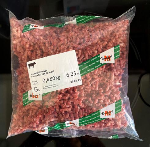 Rindshackfleisch M-Budget | Hochgeladen von: Lakshmi Rindshackfleisch M-Budget | Hochgeladen von: Lakshmi