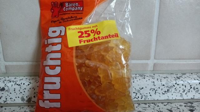 fruchtig 25%-Fruchtsaft, Fruchtgummi vom Feinsten von haraldhi | Hochgeladen von: haraldhi