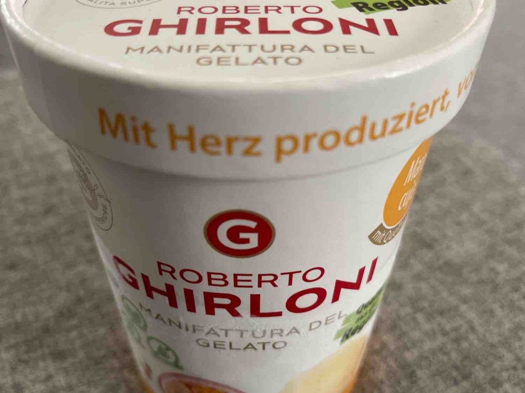 Roberto Ghirloni Maracuja Eis, vegan, glutenfrei, laktosefrei vo | Hochgeladen von: SarahR1992