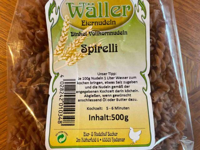 Vollkorn-Spirelli, Ei, Weizen von emelieofficial | Hochgeladen von: emelieofficial