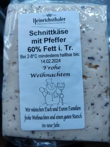 Schnittkäse, mit Pfeffer 60% Fett i.Tr. von MagtheSag | Hochgeladen von: MagtheSag