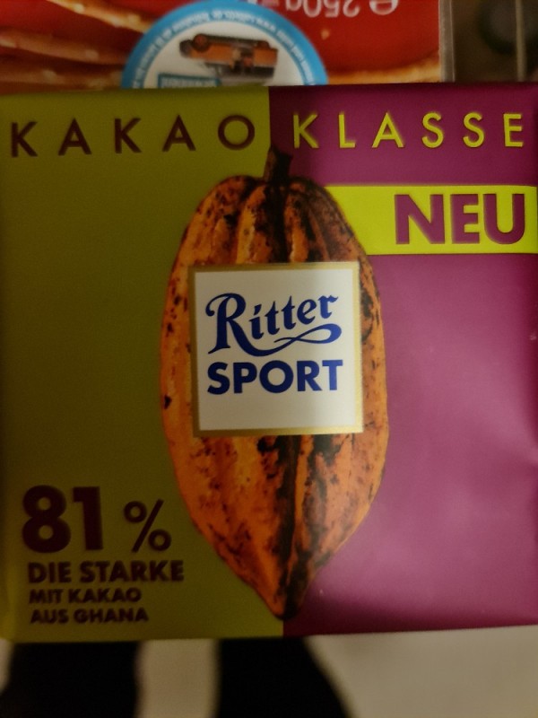 Ritter Sport Kakao Klasse 81% von Jens Harras | Hochgeladen von: Jens Harras