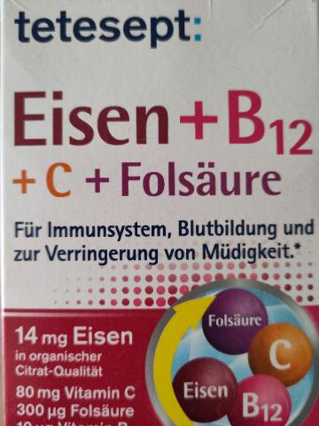 tetesept Eisen + B12 + C + Folsäure von Rah | Hochgeladen von: Rah